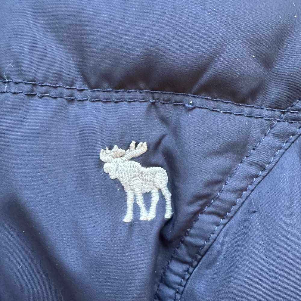 🔃Abercrombie & Fitch Women’s Blue Puffer Jacket - Picture 7 of 10